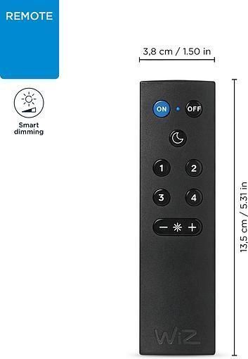 Пульт дистанционного управления WiZ LED Wi-Fi Remote Control RC_929002426802 фото