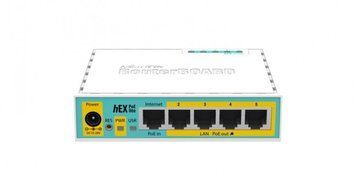 Маршрутизатор MikroTiK Router hEX PoE lite (RB750UPr2) RC_RB750UPr2 фото