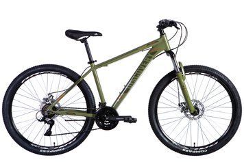Велосипед алюминий 27.5 Discovery BASTION AM DD frame-17 хаки 2024 VT_OPS-DIS-27.5-064 фото
