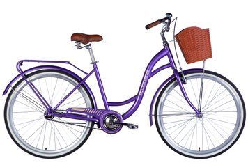 Велосипед ST 26" Dorozhnik AQUAMARINE BH рама-17" фиолетовый 2025 VT_OPS-D-26-323 фото