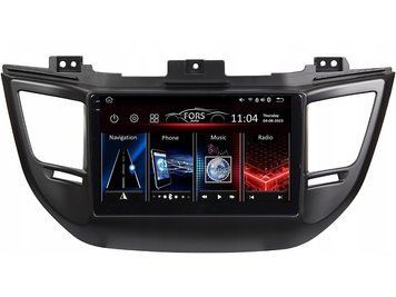 Штатная автомагнитола FORS.auto FS 4 PRO для Hyundai Tucson (4+64Gb, 9", black) 2015-2017 FA_FS-4527 фото