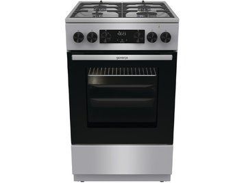 Gorenje Плита комби, 70л, 50x60см, дисплей, чугун, нерж RC_GKS5C70HXF фото