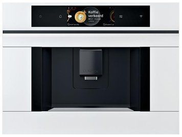Кавомашина Bosch вбудована, 2.4л, зерно+мелена, автомат.капуч, LED-дисплей, білий RC_CTL7181W0 фото
