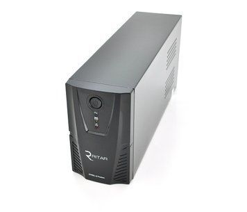 ДБЖ Ritar RTP850L-UX-IEC (510W) Proxima-L LED AVR 3st USB 4xIEC-320 C14 145-290Vac 1x12V9Ah plastik U_6363 фото
