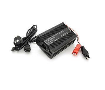 Зарядний пристрій для акумуляторів LiFePo4 48V(58,4V),16S,5A, крокодили,135x90x50mm U_36877 фото