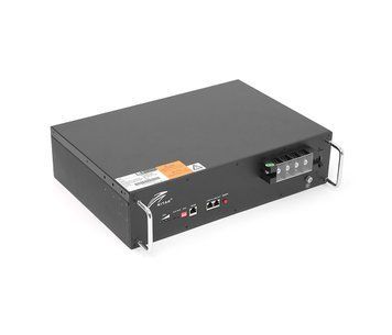 Акумуляторна батарея Ritar 19" LiFePO4 25,6V 100Ah 2560Wh BMS100@8S для монтажу у стійку ( 442 х 300 х 110 ), 23kg Q1 U_37407 фото