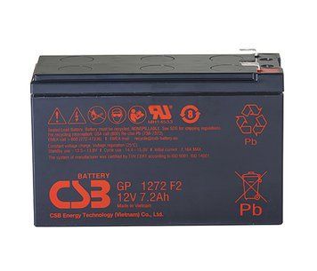 Акумуляторна батарея CSB EVX1272, 12V 7,2 Ач U_31042 фото