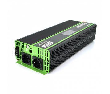 Інвертор напруги Solinved SLVP-3000, 12V/220V, 3000W з правильною синусоїдою, 2Shuko, 2USB, клемні U_29130 фото