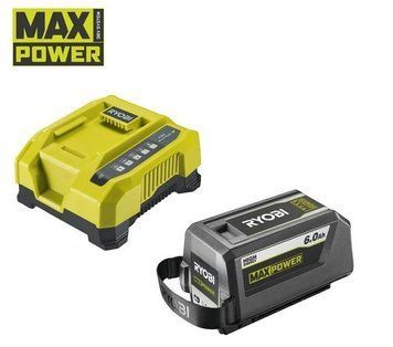 Набор аккумулятора и зарядного устройства Max Power RY36BK60B-160 36В 1х6А&middot;ч ЗУ 6А быстрозарядный Ryobi RC_5133005977 фото
