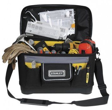 Сумка для инструмента Stanley Basic Rigid Multipurpose, водонепроницаемое усиленное пластмассовое дно, RC_1-96-193 фото