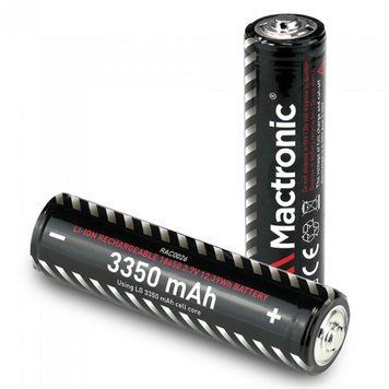 Акумулятор Mactronic Li-ion 18650 3350 mAh (RAC0026) DS_DAS302497 фото