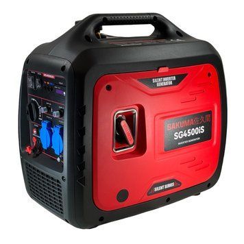 Инверторный бензиновый генератор SAKUMA SG4500iS мощностью 3.5 / 3.8 кВт, с электро/ручным запуском HY_99911446 фото