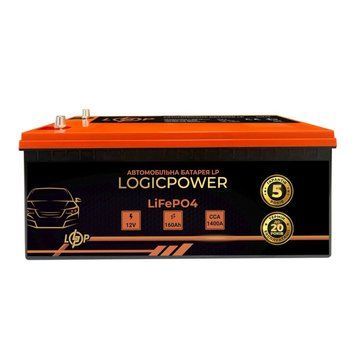 Автомобильный литиевый аккумулятор LogicPower LP LiFePO4 24V - 160 Ah (+ справа) BMS 1400А LP_24773 фото