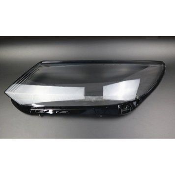 Пластиковое стекло фары Volkswagen Tiguan (5N) 2011-2016 левое (водительское) KL_3576 фото