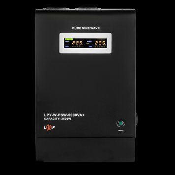 ДБЖ з правильною синусоїдою 48V LPY-W-PSW-5000VA+(3500Вт)10A/20A LP_4148 фото