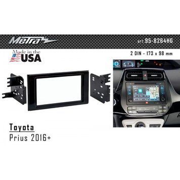 Переходная рамка Metra 95-8264HG для Toyota Prius 2016+ AV_95-8264HG фото