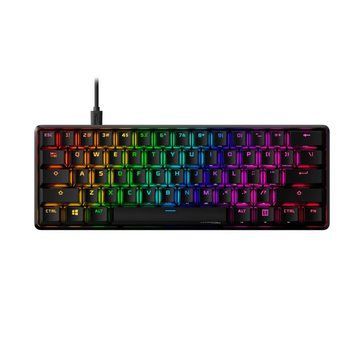 Клавіатура механічна Alloy Origins 60 61key, Red, USB-A, EN/UA, RGB, чорний HyperX RC_4P5N4AA фото