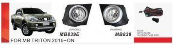 Фары доп.модель Mitsubishi Triton/L200 2015-18/MB-839E/H16-12V19W/эл.проводка OL_00000029206 фото