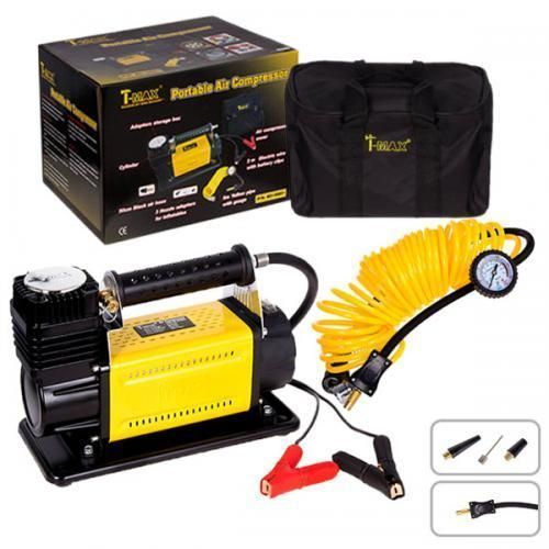 Компресор "T-max" 45A/150psi/160L/min/ клеми/шланг OL_18919 фото