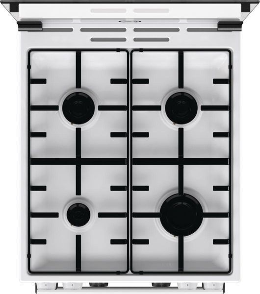 Плита Gorenje комбинированная, 70л, 50x60см, дисплей, IconLed, эмалированный, белый RC_GK5C62WH фото