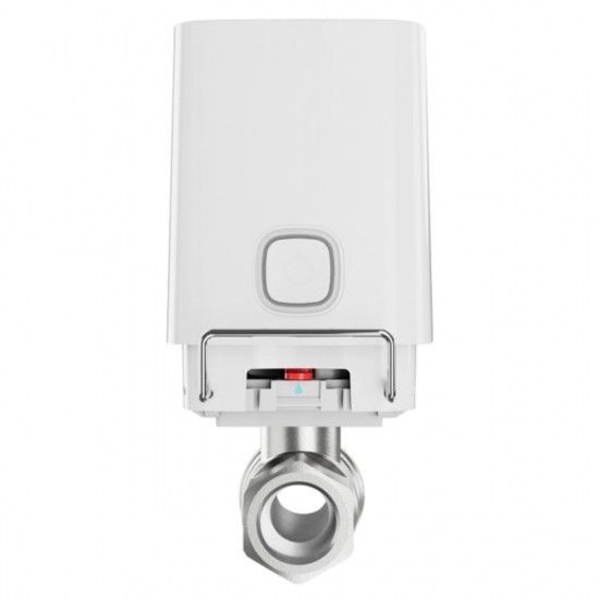 Розумний кульовий кран Ajax WaterStop 1/2" Jeweler, бездротовий, білий RC_000029710 фото