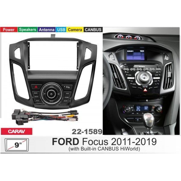 Перехідна рамка Ford Focus Carav 22-1589 AV_22-1589 фото
