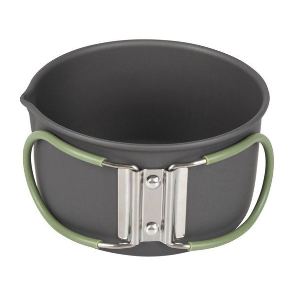 Набір посуду Bo-Camp Explorer 4 Pieces 19 Hard Anodized Grey/Green (2200241) DS_DAS302733 фото