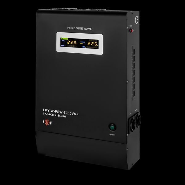 ДБЖ з правильною синусоїдою 48V LPY-W-PSW-5000VA+(3500Вт)10A/20A LP_4148 фото