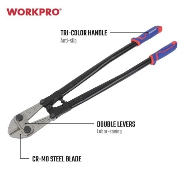 Болторез WORKPRO 750 мм CR-MO PRO WP216006 DC_408785 фото