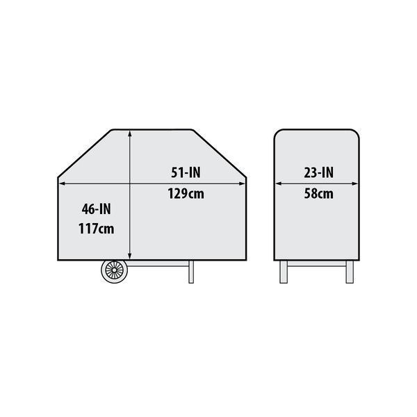Чохол Select для грилів Baron/Crown/Monarch 300 series Broil King 67470 GR_009206 фото