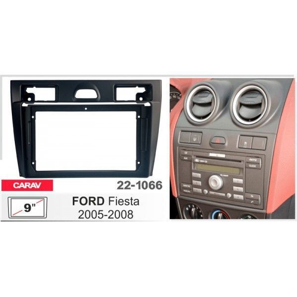 Перехідна рамка Ford Fiesta Carav 22-1066 AV_22-1066 фото