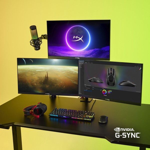 Монитор LCD 25" FHD HyperX Armada, 2x HDMI 2.0, DP 1.4, IPS, 1920x1080, 240Hz, 1ms RC_64V61AA фото