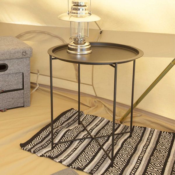 Стіл Bo-Camp Harlem 46x46 cm Black (1404325) DS_DAS302106 фото