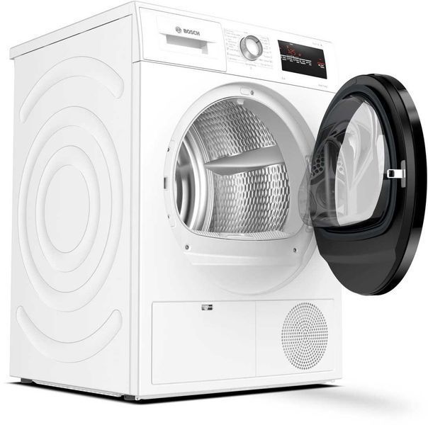 Bosch Сушильная машина тепловой насос, 8кг, A++, 60см, дисплей, белый RC_WTH85205UA фото