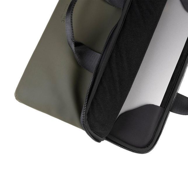 Сумка-чохол Tucano Gommo Super Slim 13"/14" зелений RC_BSGOM1314-VM фото