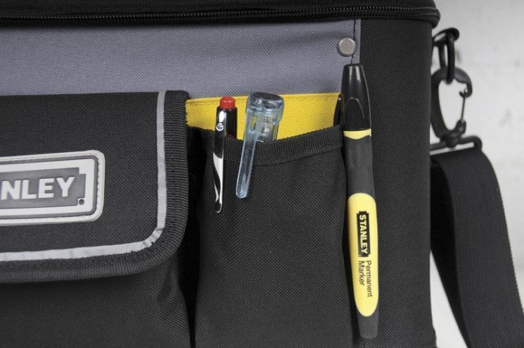 Сумка для інструменту Stanley Basic Rigid Multipurpose, водонепроникне посилене пластмасове дно, посилені кути, 25.1х44х7х26.2см RC_1-96-193 фото