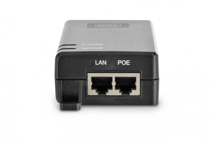 PoE-инжектор DIGITUS PoE+ 802.3at, 10/100/1000 Mbps, Output max. 48V, 30W RC_DN-95103-2 фото
