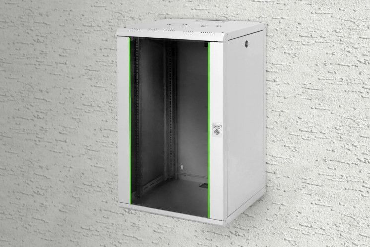 Шафа DIGITUS 19", 20U, 600x600 мм, Wall Mounting Unique, сіра RC_DN-1920U-6/6 фото