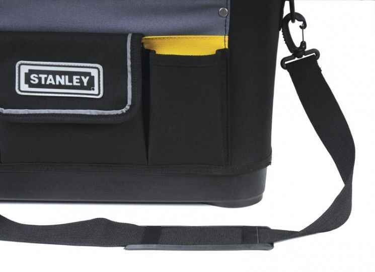 Сумка для інструменту Stanley Basic Rigid Multipurpose, водонепроникне посилене пластмасове дно, посилені кути, 25.1х44х7х26.2см RC_1-96-193 фото