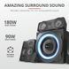 Акустическая система Trust GXT 658 Tytan 5.1, 90Вт, AUX, черный RC_21738_TRUST фото 8