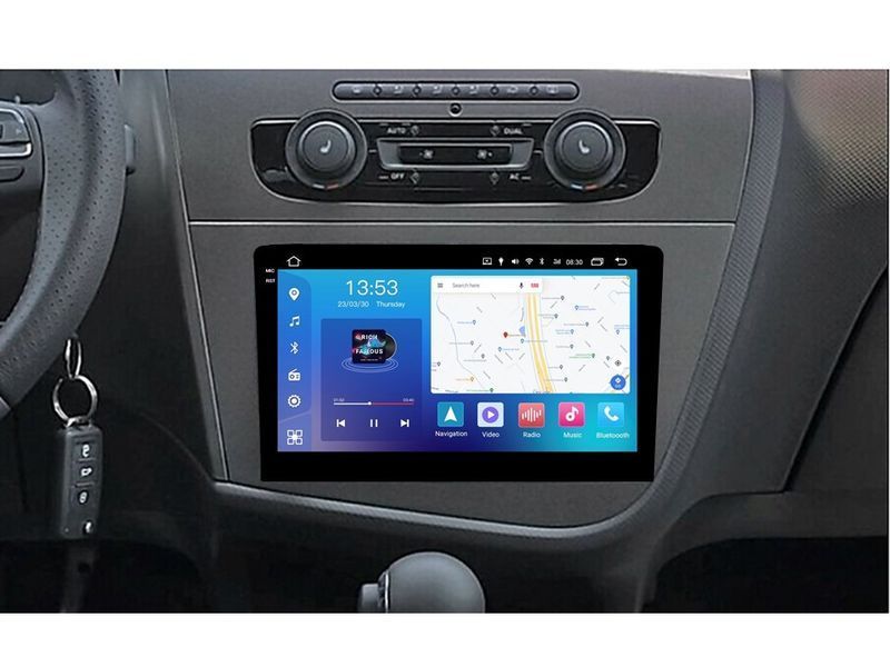 Штатная автомагнитола FORS.auto FS 4 MAX для Seat Leon (4+32Gb, 9") 2005-2012 FA_FS-5315 фото