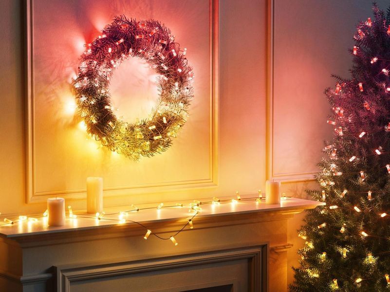 Гірлянда Smart LED Twinkly Strings Candle RGB 100 IP20 6м USB-C кабель зелений Twinkly RC_TWKC100RGB-G фото