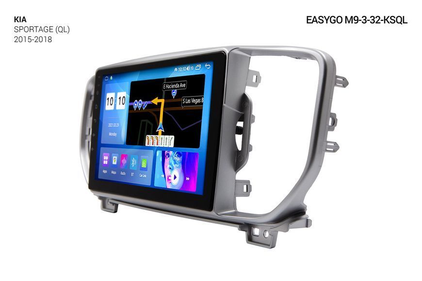 Штатна автомагнітола EasyGo M9-3-32-KSQL QLED KIA Sportage MA_M9-3-32-KSQL фото