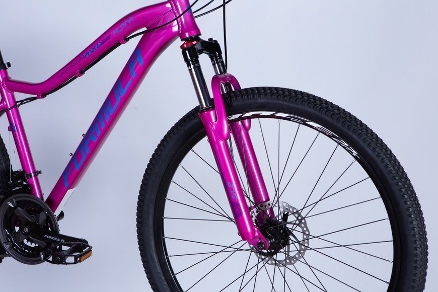 Велосипед AL 27.5" Formula ALPINA DD FR рама-16" розово-синий 2025 VT_OPS-FR-27.5-259 фото