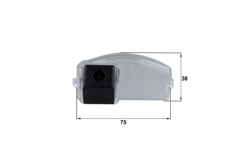 Штатна камера заднього виду Falcon HS8023-AHD для Mazda 2 2005-н.в / Mazda 3 2008-2011 MA_FN HS8023AHD фото
