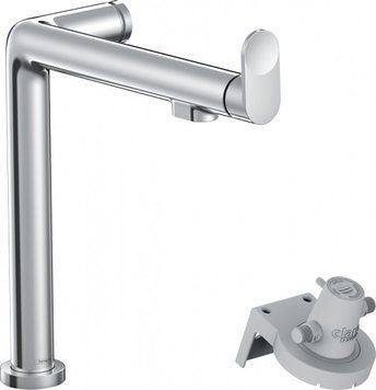 Змішувач для кухні Hansgrohe Aqittura M91, довж.виливу - 285мм, поворотний, 1важіль, FilterSystem 240, хром RC_76804000 фото