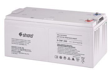 Аккумуляторная батарея SHOTO 6CNF, 12В, 200А&bull;час, GEL-CARBON RC_6CNF-200 фото