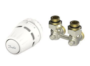 Danfoss Комплект термостатичний Regus RA+RLV-KB, 1/2", кутовий RC_015G5309 фото