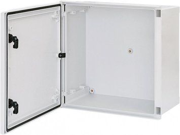 Шкаф полиэстеровый ETI, EPC 40-40-20 IP66 (2 замка, В400xШ400xГ200) RC_1102602 фото