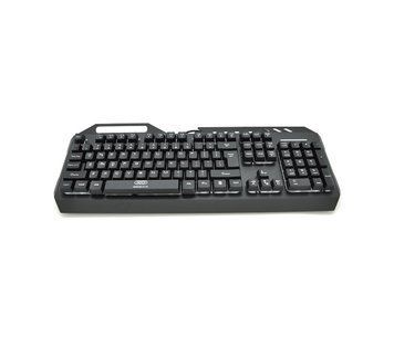 Клавиатура проводная с подсветкой RGB XO KB-01, USB, (Eng) U_26595 фото